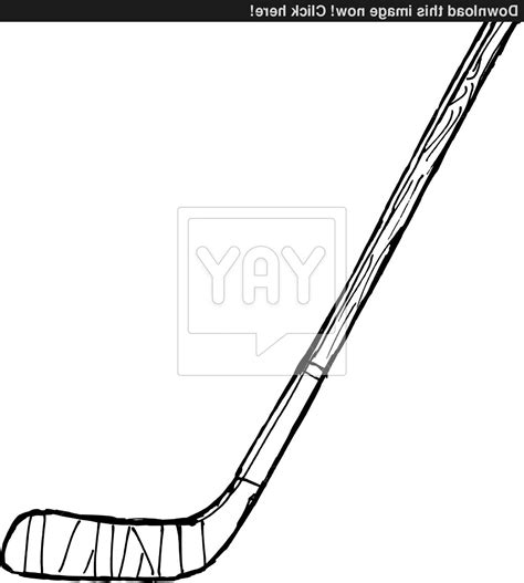 Hockey Stick And Puck Drawing at PaintingValley.com | Explore ...