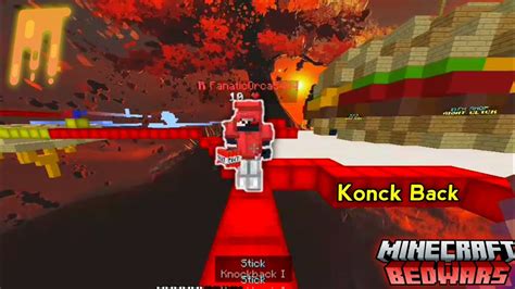 Trolling With Knock Back Stick In Bedwars Mcpe Nethergames Bedwars