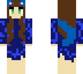 Blue wolf furry | Minecraft Skin