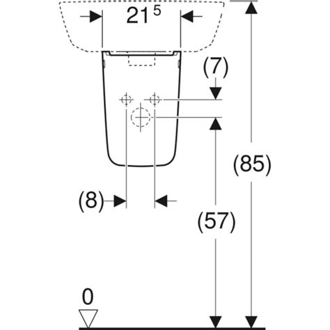 Geberit Halbsäule Renova Compact ELEMENTS