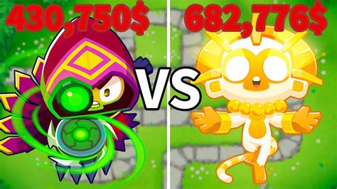 BTD 6 Paragon Boomerang Monkey Vs Super Monkey YouTube