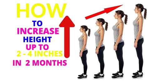 How To Increase Height Up To 4 Inches In 2 Months How To Grow 2 Inches Taller Quick Fix