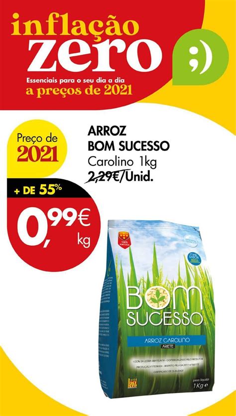 Promo O Arroz Bom Sucesso Kg Em Pingo Doce