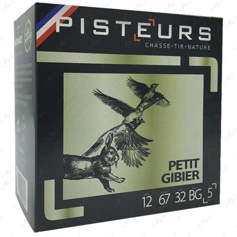 Cartouches Grenailles Plombs Pisteurs Cal Petit Gibier