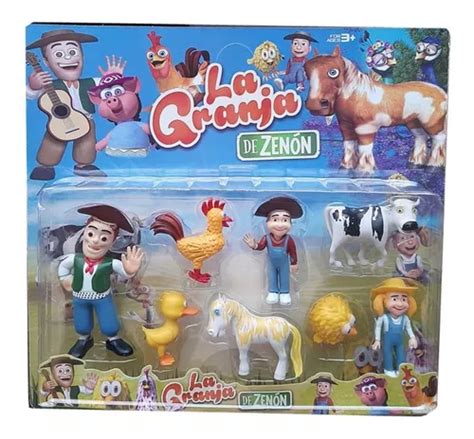 Mu Ecos La Granja De Zenon Set X Personajes En Blister En Venta En