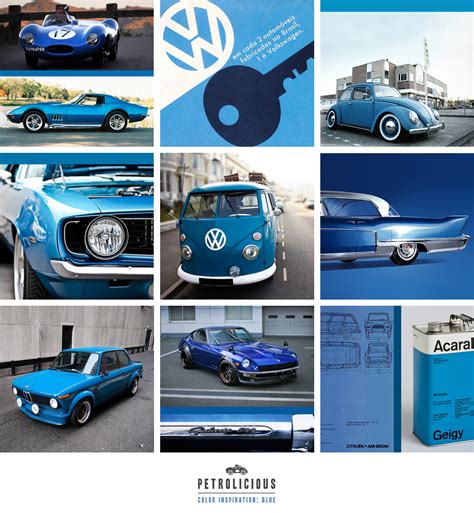 Color Inspiration: Blue - Petrolicious