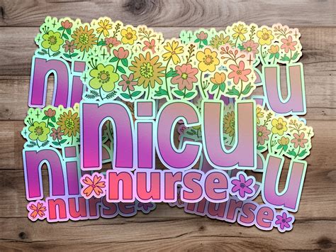 Nicu Nurse Sticker Neonatal Icu Nurse Sticker Neonatal Intensive Care