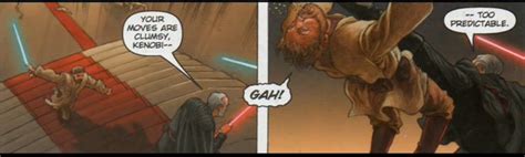 Obi Wan Vs Dooku Sabers Only Battles Comic Vine