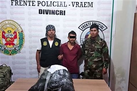 Vraem Policía Incauta 21 Kilos De Cocaína Y Detiene A Una Persona Noticias Agencia Peruana