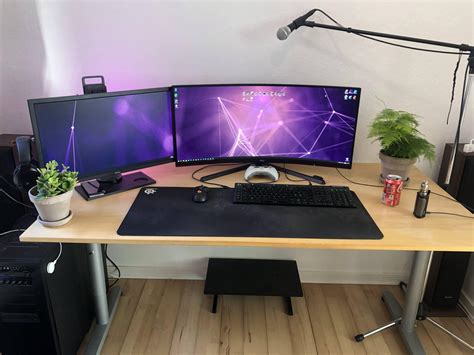 Just done with my setup after new monitor : r/battlestations