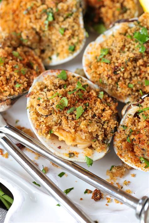 Baked Clams Recipe Mantitlement