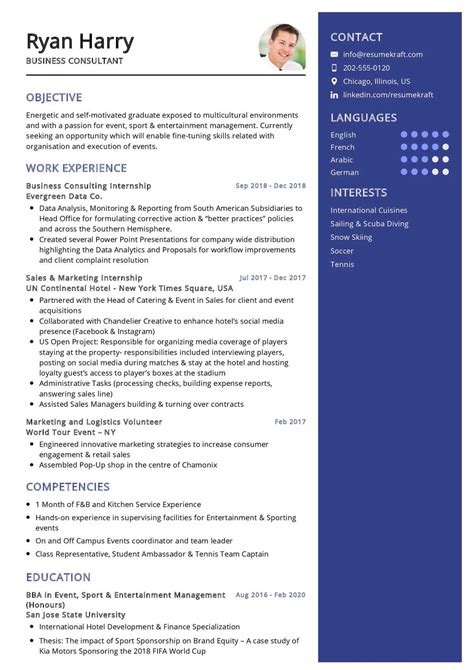 Business Consultant Resume Example In 2025 Resumekraft