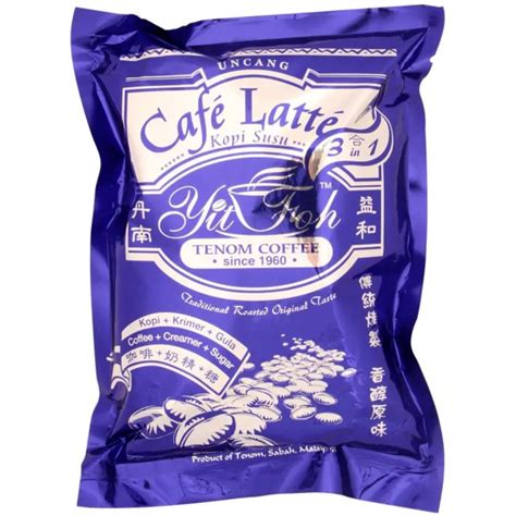 KOPI TENOM SABAH YIT FOH TENOM COFFEE CAFE LATTE 3 IN 1 Lazada