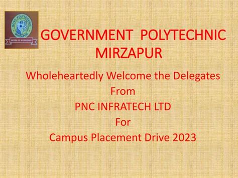 Government Polytechnic Mirzapurpptx