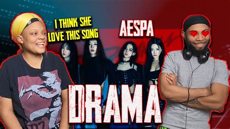 FIRST TIME REACTING TO aespa 에스파 Drama MV YouTube