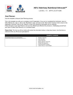 Fillable Online LEVEL III APPLICATION HillsVetcom Fax Email Print