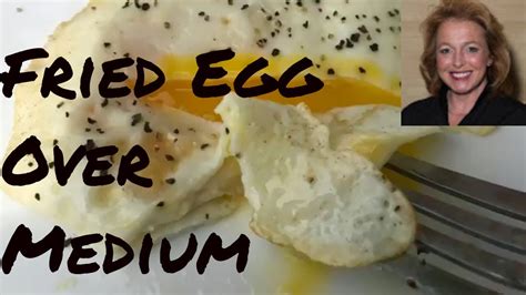 How To Fry An Egg Over Medium Perfectly Fried Egg Every Time Youtube