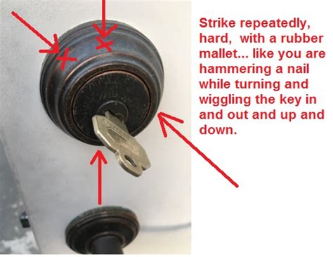 Repair Key Stuck In Door Lock Home Improvement Stack Exchange