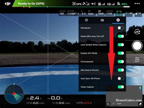 DJI Drones How To Reset Camera Settings Drones Galaxy