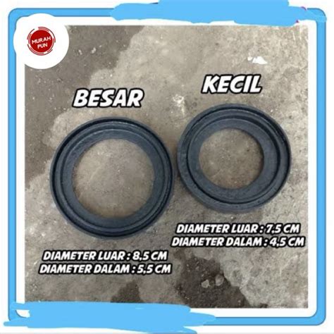 Jual Karet Seal Sil Alas Tatakan Pembilas Tangki Tabung Kloset Duduk