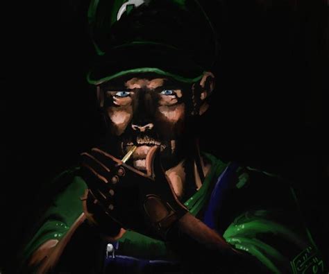 [Image - 768128] | Luigi's Death Stare | Know Your Meme