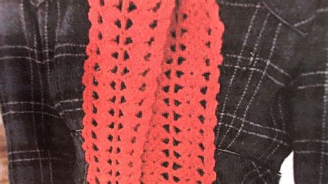 Easy Crochet Scarf Heartwarming Scarf By Red Heart Yarn Pattern