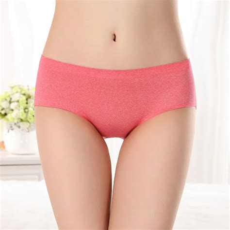 New Pattern Seamless For Women Panties Fashionable Colored Underwear