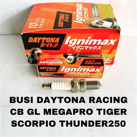 Jual BUSI DAYTONA RACING CB 100 GL MAX PRO GL100 MEGAPRO TIGER SCORPIO