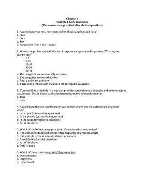 Pdf To Mcq - Fill Online, Printable, Fillable, Blank | pdfFiller