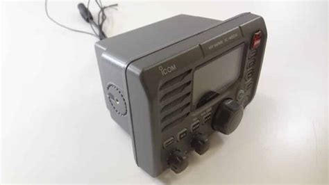 Icom IC M504A Submersible Marine Fixed Mount VHF Radio Transceiver Unit