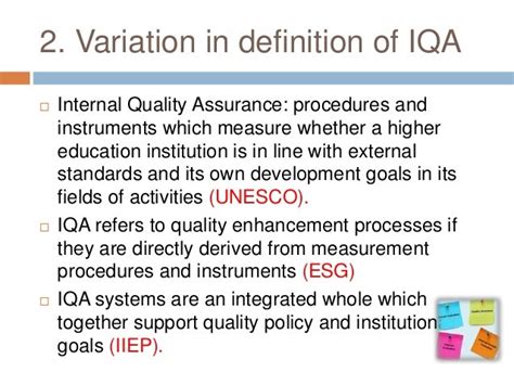 Exploring Innovative And Effective Methods For Iqa Research Framewo