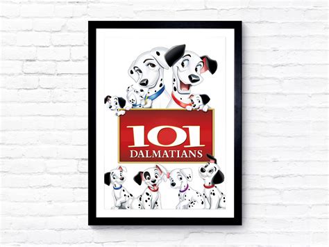 101 Dalmatians 1996 Movie Poster Film Poster Cinema - Etsy