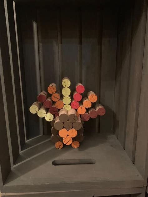 Wine Cork Turkey Thanksgiving Decor Etsy Thanksgiving Decorations