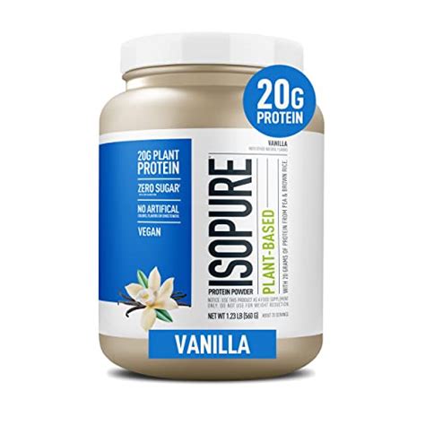 Isopure Proteína en polvo con cero carbohidratos 100 aislado d