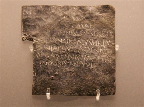 Roman Curse Tablets Unrv Roman History