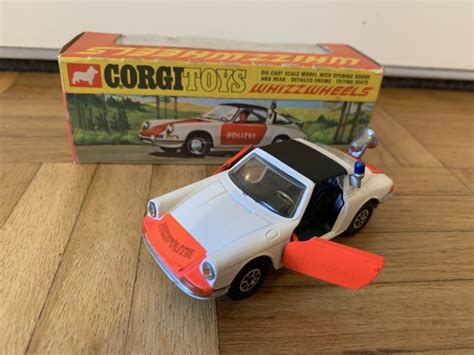 Corgi 1 43 Porsche Targa 911 S Police Car No 509 Catawiki