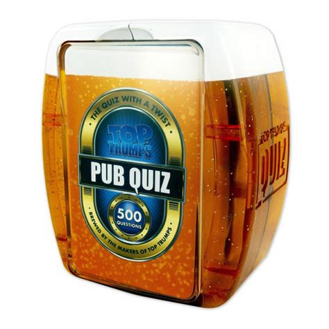 Top Trumps Quiz Pub Board Games Zatu Games Uk