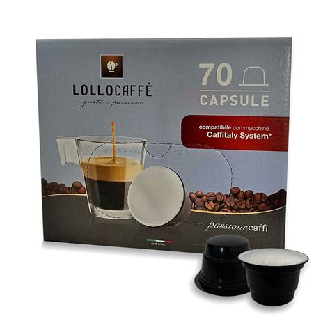 Capsule Compatibili Caffitaly Lollo Caffè Nero70 pz