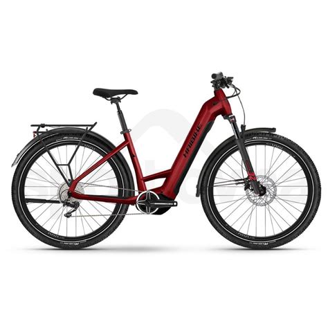 Elektrokolo Haibike Trekking 5 Low 455323 Red Black Sportovna