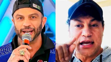 Kleber Bambam Briga Ao Vivo Com Popó Freitas No Sbt Arrancar Sua Cabeça