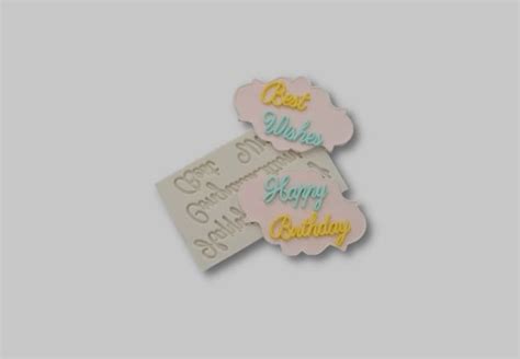 Chocolate Mold Letters - Silicone Product Manufacturer - TOGOHK