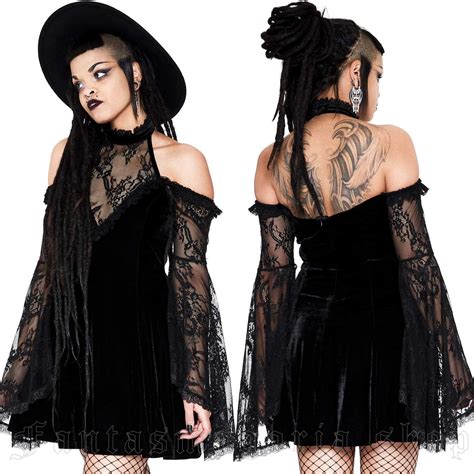 Last Bite Lace Dress Killstar Women S