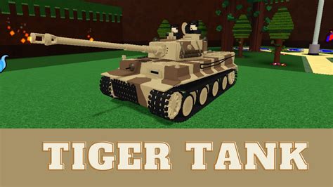 Tiger Tank Babft Preview I Build A Boat For Treasure Youtube