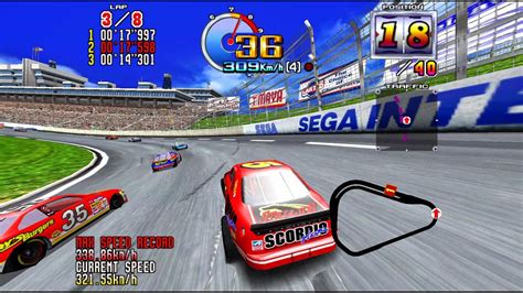 Daytona USA 2 Power Edition P5 Black Scorpio Multiplayer Colours In