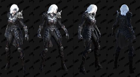 Diablo Immortal Closed Beta Male And Female Necromancer Armor Sets