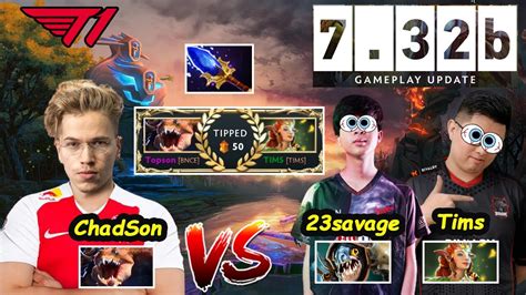 T Topson Vs Savage Tims Jt Primal Beast Midlane Chadson Dota Pro