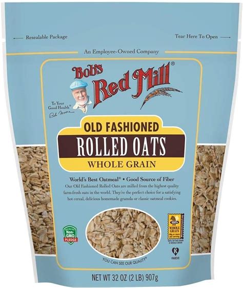 Amazon Bob S Red Mill Old Fashioned Regular Rolled Oats Ounce