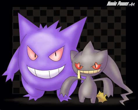 Atbanette And Gengar By Nonic Power By Nonicpower On Deviantart