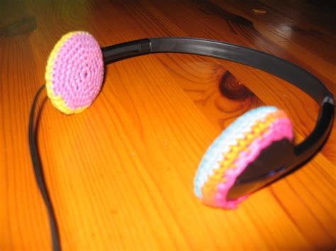 Funky Crochet Headphone Covers · How To Decorate Headphones · Crochet