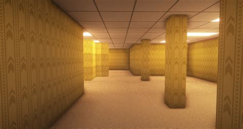 The Backrooms Level 0123 Minecraft Map